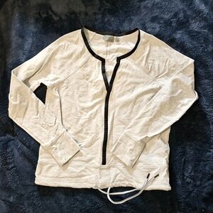 Athleta Yoga Tie Sweatshirt